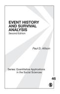 Event History and Survival Analysis di Paul D. Allison edito da SAGE Publications, Inc