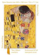 Gustav Klimt: The Kiss (Foiled Quarto Journal) edito da Flame Tree Publishing