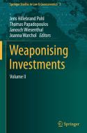 Weaponising Investments edito da Springer Nature Switzerland