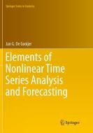 Elements of Nonlinear Time Series Analysis and Forecasting di Jan G. De Gooijer edito da Springer International Publishing
