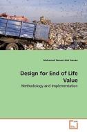 Design for End of Life Value di Muhamad Zameri Mat Saman edito da VDM Verlag
