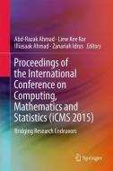 Proceedings of the International Conference on Computing, Mathematics and Statistics (iCMS 2015) edito da Springer Singapore