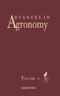 Advances in Agronomy edito da ELSEVIER