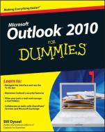 Outlook 2010 For Dummies di Bill Dyszel edito da John Wiley and Sons Ltd
