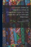 A Collection of Hieroglyphs: A Contribution to the History of Egyptian Writing: 6 di F. Ll Griffith edito da LEGARE STREET PR