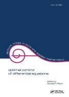 Optimal Control of Differential Equations edito da Taylor & Francis Ltd