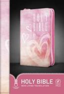 NLT Zip Bible Pink Hearts edito da Tyndale House Publishers