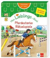 Klett Mein Lieblings-Block Pferdestarke Rätselspiele edito da Klett Lerntraining
