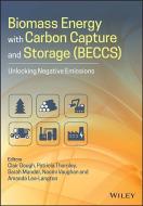 Biomass Energy with Carbon Capture and Storage (BECCS) di Clair Gough edito da Wiley-Blackwell