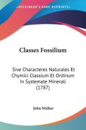 Classes Fossilium: Sive Characteres Naturales Et Chymici Classium Et Ordinum in Systemate Minerali (1787) di John Walker edito da Kessinger Publishing