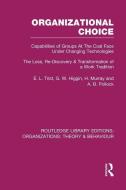 Organizational Choice di G. W. Higgin, A. B. Pollock edito da Taylor & Francis Ltd