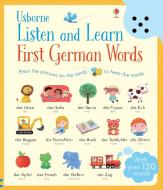 Listen And Learn First Words In German di Mairi MacKinnon, Sam Taplin edito da Usborne Publishing Ltd