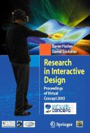 Research in Interactive Design: Proceedings of Virtual Concept 2005 di X. Fischer edito da SPRINGER NATURE