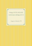 études historiques et philologiques 60 à 116 di Philippe Potel-Belner edito da Books on Demand