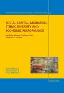 Social capital, migration, ethnic diversity and economic performance di Adnan Efendic, Bojana Babic, Anna Rebmann edito da Lang, Peter