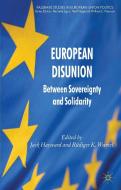 European Disunion edito da Palgrave Macmillan