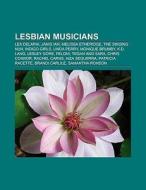 Lesbian musicians di Books Llc edito da Books LLC, Reference Series