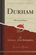 Durham di Durham New Hampshire edito da Forgotten Books