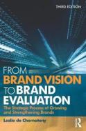 From Brand Vision to Brand Evaluation di Leslie De Chernatony edito da Taylor & Francis Ltd