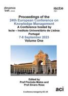 ECKM vol 1-Proceedings of the 24th European Conference on Knowledge Management-VOL 1 edito da ACPIL