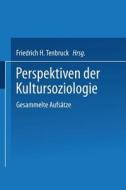Perspektiven der Kultursoziologie edito da VS Verlag für Sozialwissenschaften