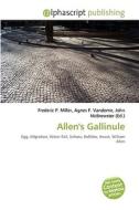 Allen's Gallinule edito da Vdm Publishing House