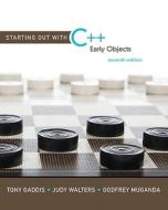 Starting Out with C++ Early Objects [With CDROM and Access Code] di Tony Gaddis, Judy Walters, Godfrey Muganda edito da Addison Wesley Longman