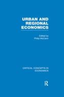 Urban And Regional Economics edito da Taylor & Francis Ltd