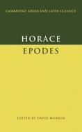 Horace di David Mankin, Horace, Horace Horace edito da Cambridge University Press