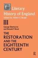 The Literary History Of England edito da Taylor & Francis Ltd