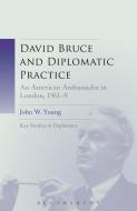 David Bruce and Diplomatic Practice: An American Ambassador in London, 1961-9 di John W. Young edito da BLOOMSBURY 3PL