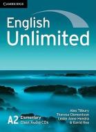 English Unlimited Elementary Class Audio Cds (3) di Alex Tilbury, Theresa Clementson, Leslie Anne Hendra, David Rea edito da Cambridge University Press
