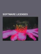 Software licenses di Books Llc edito da Books LLC, Reference Series