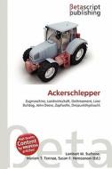 Ackerschlepper edito da Betascript Publishing