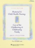 Maternal And Child Health Nursing di Adele Pillitteri edito da Lippincott Williams And Wilkins