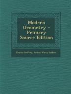 Modern Geometry di Charles Godfrey, Arthur Warry Siddons edito da Nabu Press