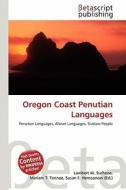 Oregon Coast Penutian Languages edito da Betascript Publishing