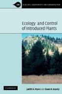 Ecology and Control of Introduced Plants di Barnabas Lindars, Myeers, Judith H. Myers edito da Cambridge University Press