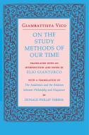 On the Study Methods of Our Time di Giambattista Vico edito da Cornell University Press