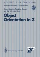 Object Orientation in Z edito da Springer London