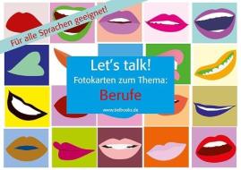 Let's Talk! Fotokarten "Berufe" edito da besser englisch lernen