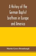 A history of the German Baptist brethren in Europe and America di Martin Grove Brumbaugh edito da Alpha Editions