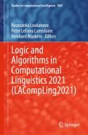 Logic and Algorithms in Computational Linguistics 2021 (LACompLing2021) edito da Springer International Publishing