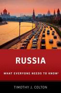 Russia di Timothy J. (Professor of Government Colton edito da Oxford University Press Inc