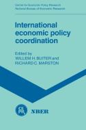International Economic Policy Coordination di Willem H. Buiter, Richard C. Marston edito da Cambridge University Press