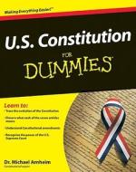 U.S. Constitution for Dummies di Michael Arnheim edito da FOR DUMMIES