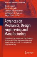 Advances on Mechanics, Design Engineering and Manufacturing edito da Springer International Publishing