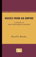 Voices From an Empire di Russell G. Hamilton edito da University of Minnesota Press
