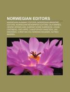 Norwegian Editors: Ola Raknes, Berge Fur di Books Llc edito da Books LLC, Wiki Series