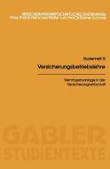 Vermögensanlage in der Versicherungswirtschaft di Malte von Bargen edito da Gabler Verlag